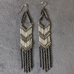 Fringe earrings